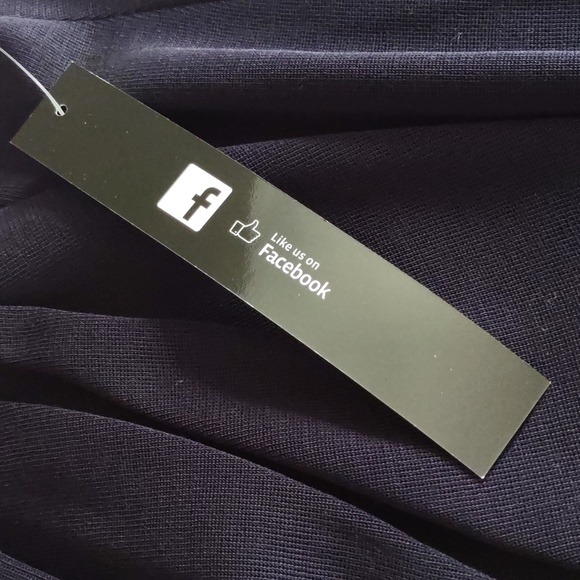 NWT Misook XL Blue Pleated Stretch Waist Tulip Petal Skirt - Picture 5 of 15